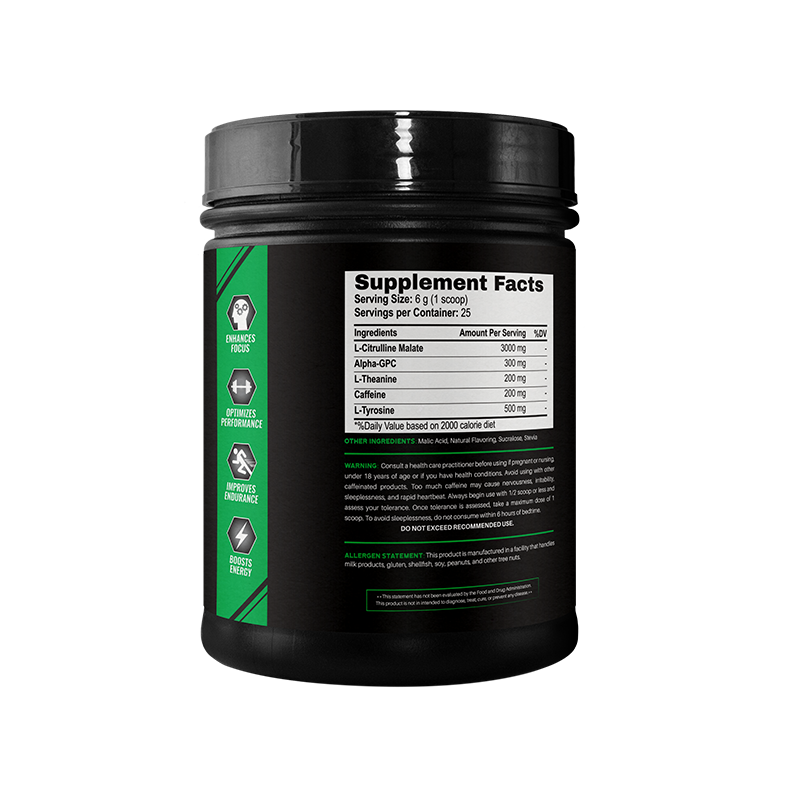 1x of Turbo Charged- $49 – Man of the Hour Supplements
