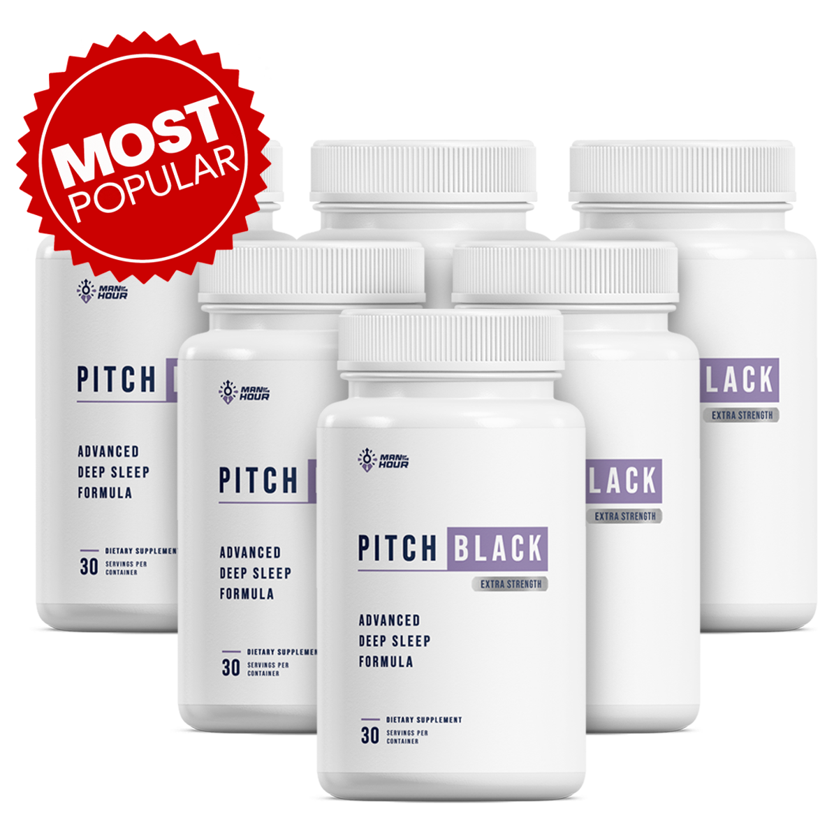 6 Bottles of Pitch Black 2.0